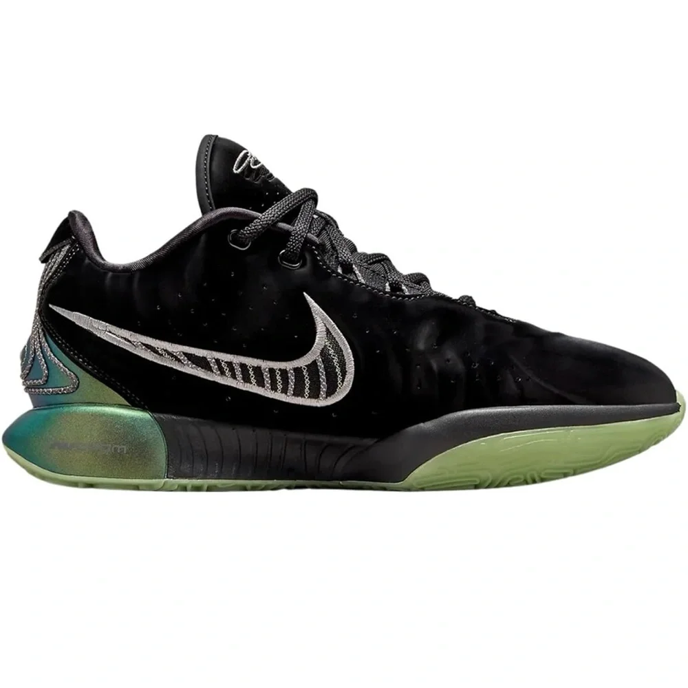 Nike LeBron XXI Black / MTLC Pewter-Iron Grey Men’s Size 13 Sneakers - Picture 1 of 11